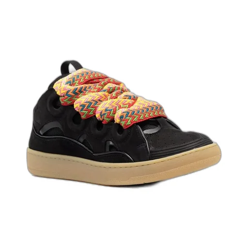 Curb Lace-Up Sneakers