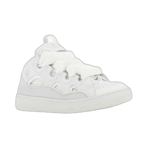 Oversize-Laces Low-Top Sneakers