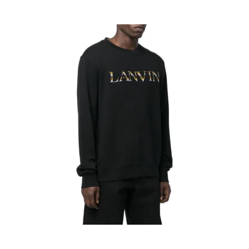 Logo Embroidered Crewneck Sweatshirt
