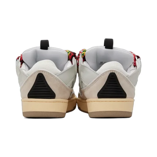 Curb Panelled Lace-Up Sneakers
