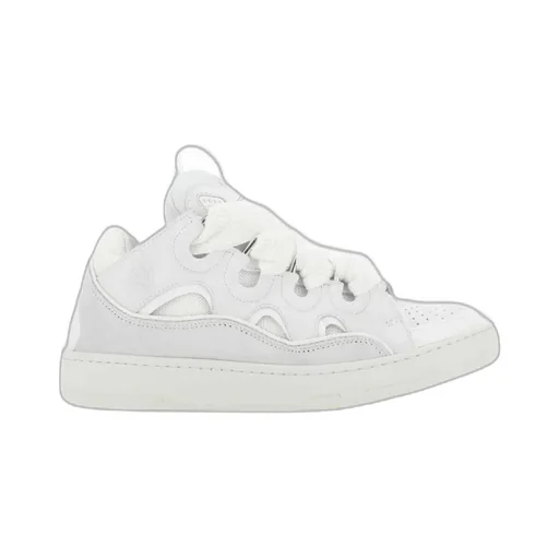 Oversize-Laces Low-Top Sneakers