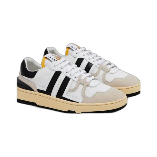 Panelled Low-Top Sneakers
