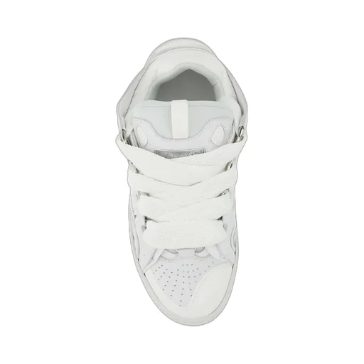 Oversize-Laces Low-Top Sneakers