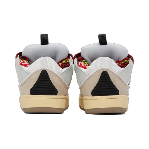 Curb Panelled Lace-Up Sneakers