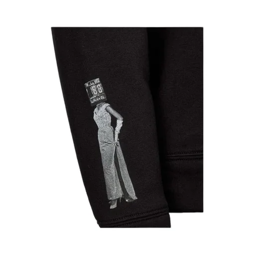 Crew-Neck Photographic-Print Sweatshirt