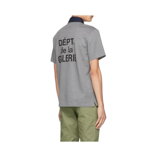 Short-Sleeved Lapel Polo Shirt