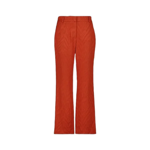 Zebra-Jacquard Trousers