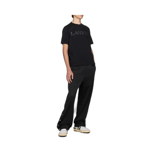 Logo Embroidered Crewneck T-Shirt