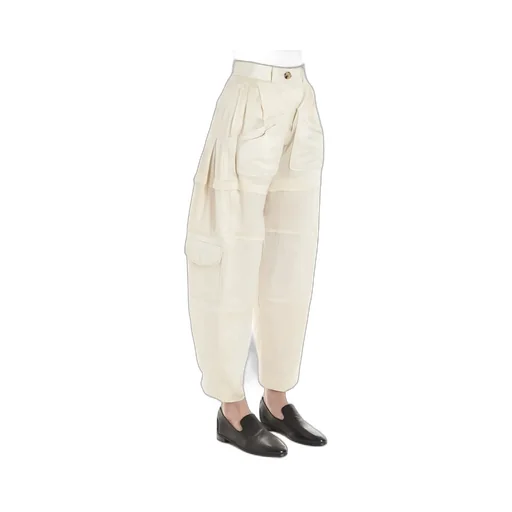 Tapered High-Waisted Pants