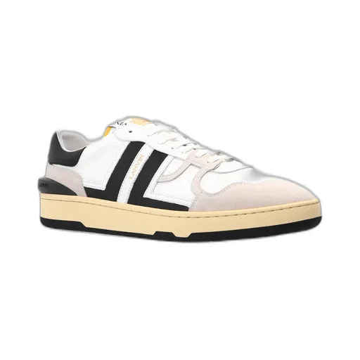 Panelled Lace-Up Sneakers