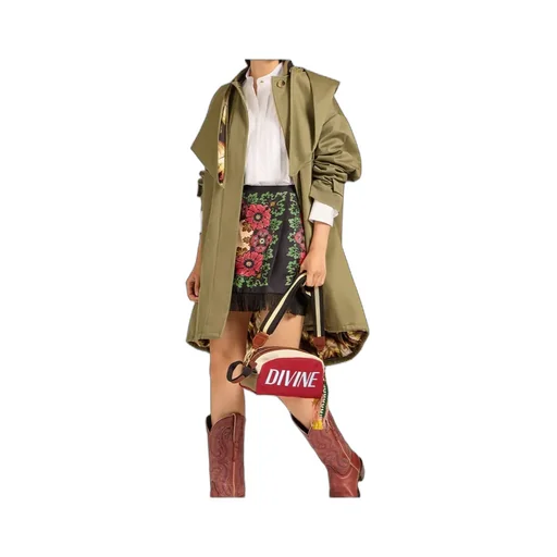 Collar-Detail Coat