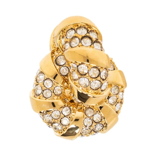 Embellished Knot Detailed Earrings