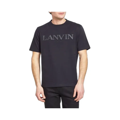 Logo Embroidered Crewneck T-Shirt