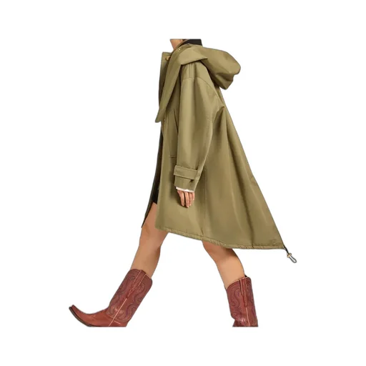Collar-Detail Coat