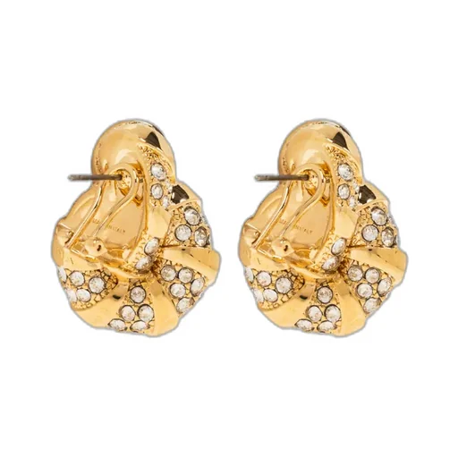 Embellished Knot Detailed Earrings