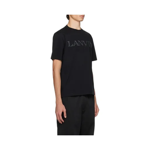 Logo Embroidered Crewneck T-Shirt