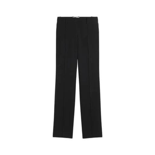Straight Leg Cropped Trousers