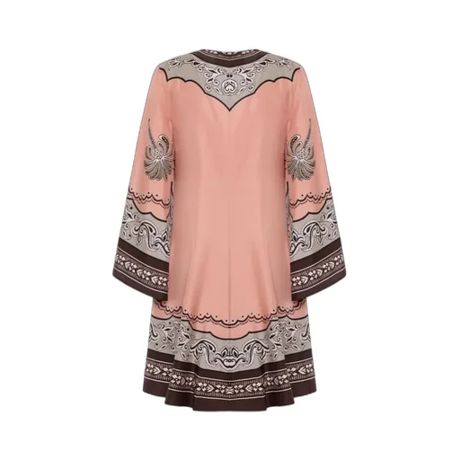 Printed Wrap Dress