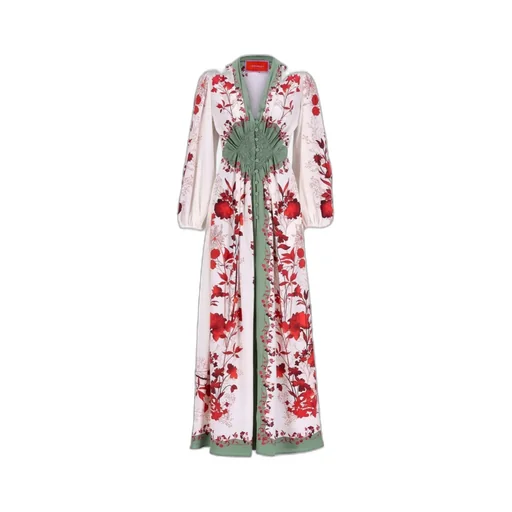 Camerino Silk Maxi Dress