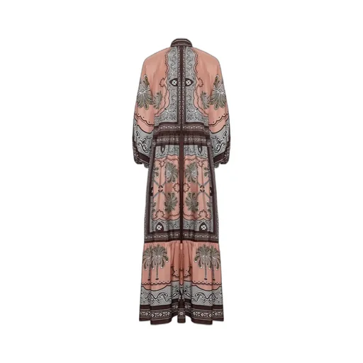 Patterned Maxi Dress