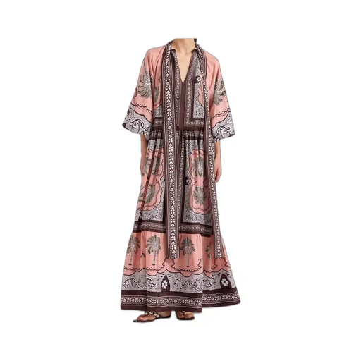 Patterned Maxi Dress