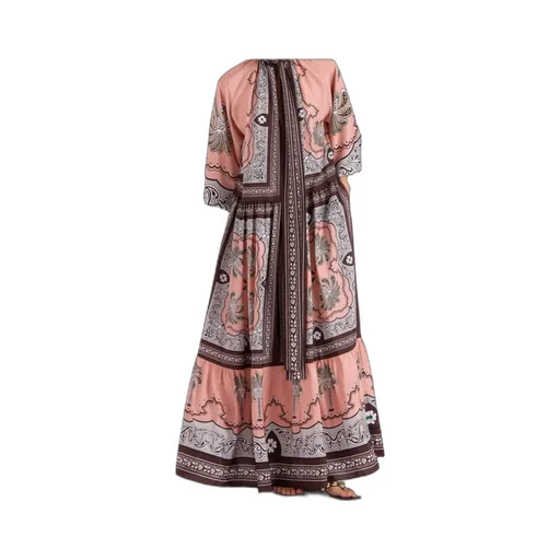 Patterned Maxi Dress