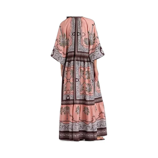 Patterned Maxi Dress