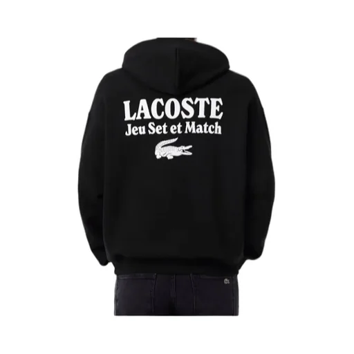 Logo Printed Drawstring Hoodie