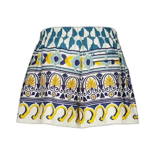Abstract Pattern Cotton Shorts