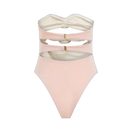 3D Floral One-Piece Swimsuit