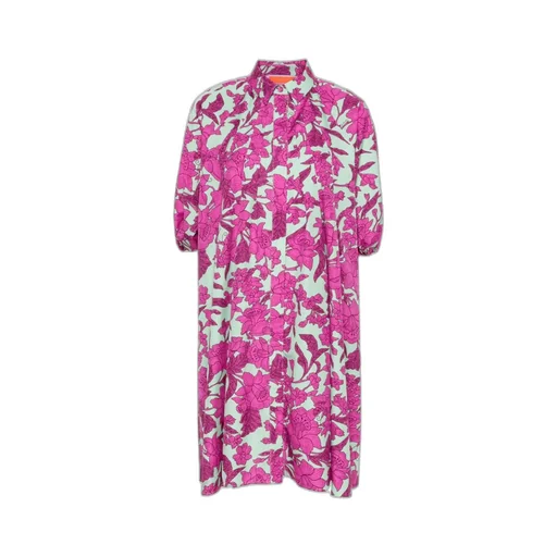 Sunburst Cotton Midi Dress