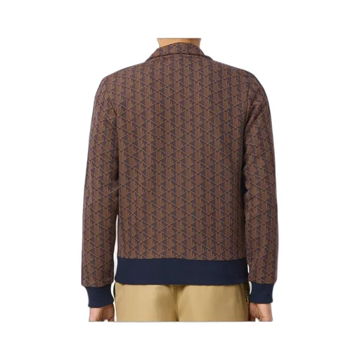 Paris Jacquard Zip-Up Track Jacket