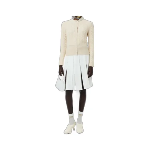 Cashmere Cable Knit Cardigan