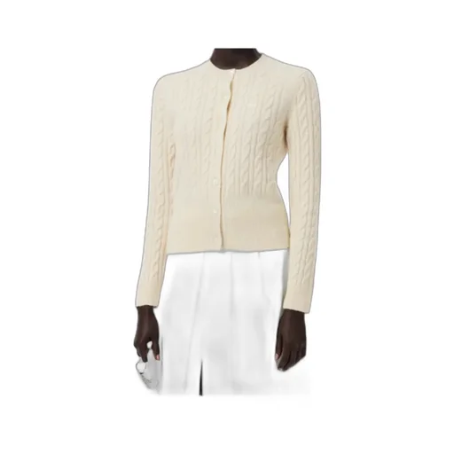 Cashmere Cable Knit Cardigan