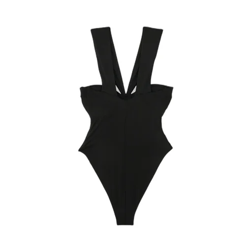 Off-Shoulder One-Piece Swimsuit