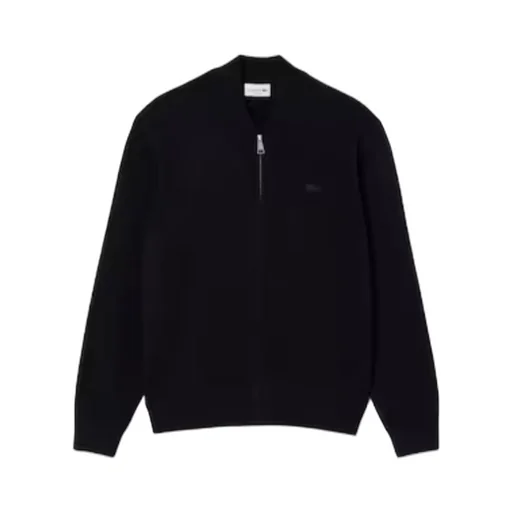 Ribbed Zip Cardigan