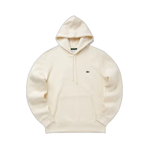 Logo Embroidered Drawstring Hoodie