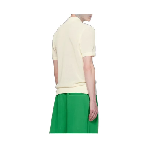 Short-Sleeved Knitted Polo Shirt