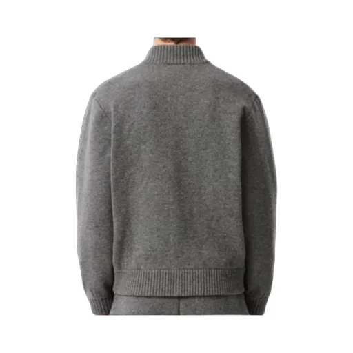 Knitted Bomber Jacket