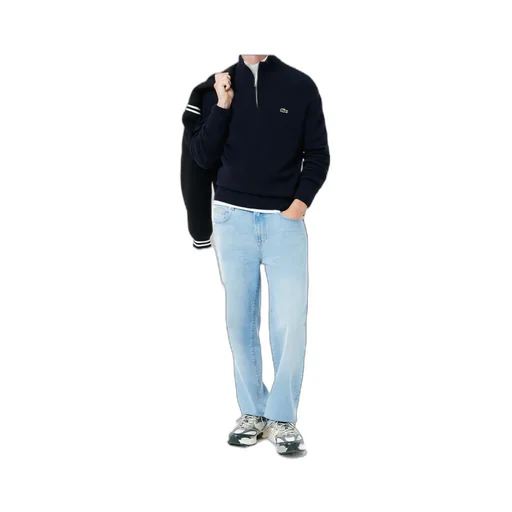 Zipped High Neck Jumper