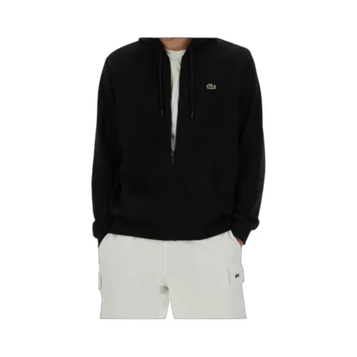 Logo Patch Zipped Hoodie