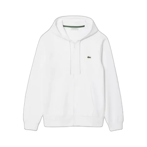 Logo Patch Zipped Hoodie