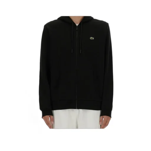 Logo Patch Zipped Hoodie