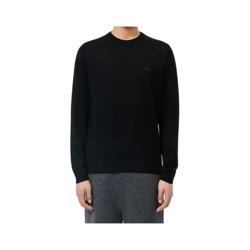 Logo Patch Crewneck Knitted Jumper