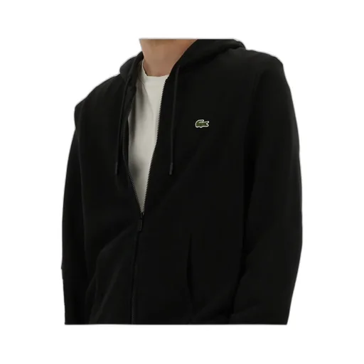 Logo Patch Zipped Hoodie