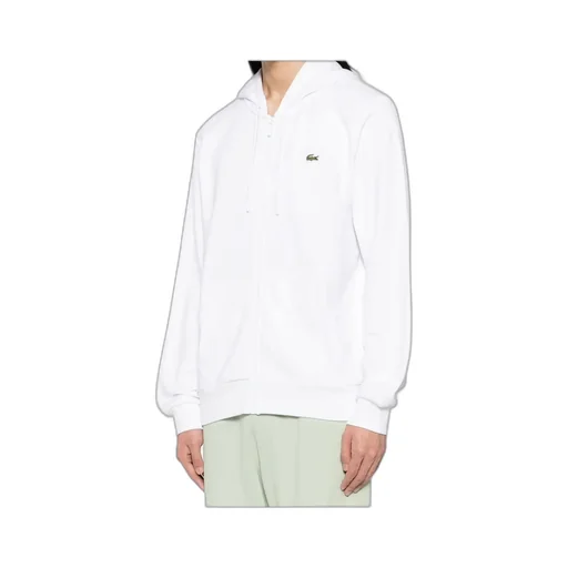Logo Patch Zipped Hoodie
