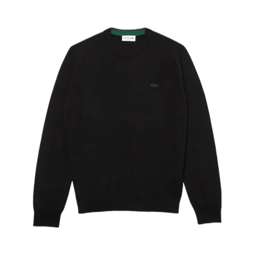 Logo Patch Crewneck Knitted Jumper