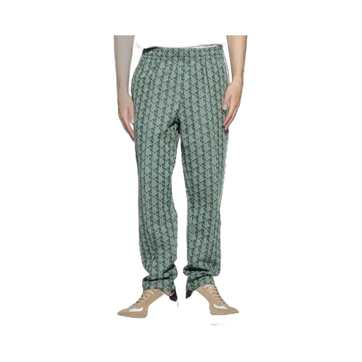 Monogram Logo Patch Sweatpants