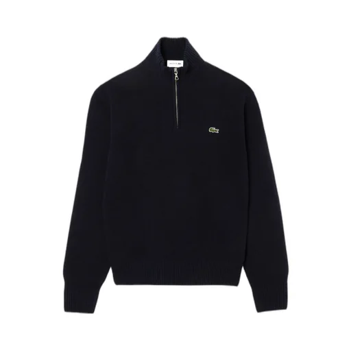 Zipped High Neck Jumper