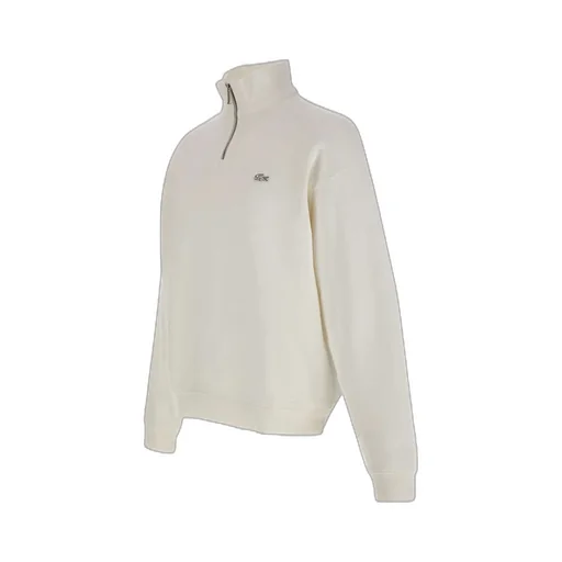 Half-Zip Embroidered Sweatshirt